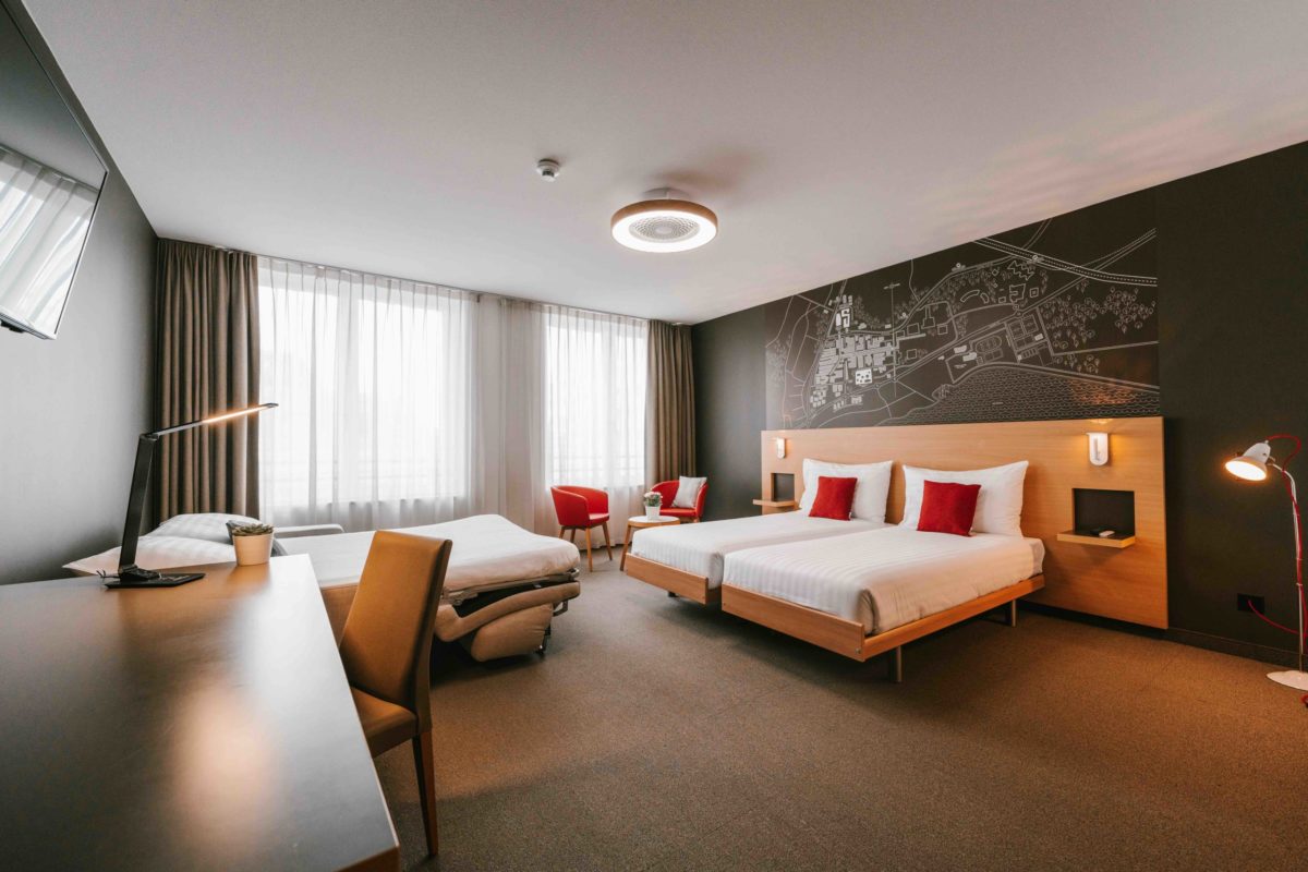 Chambre familiale pour un séjour à Lausanne